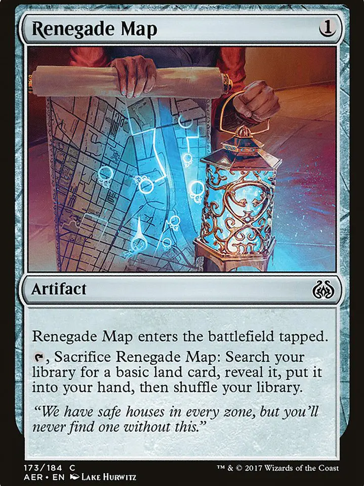 Renegade Map (Aether Revolt) 1
