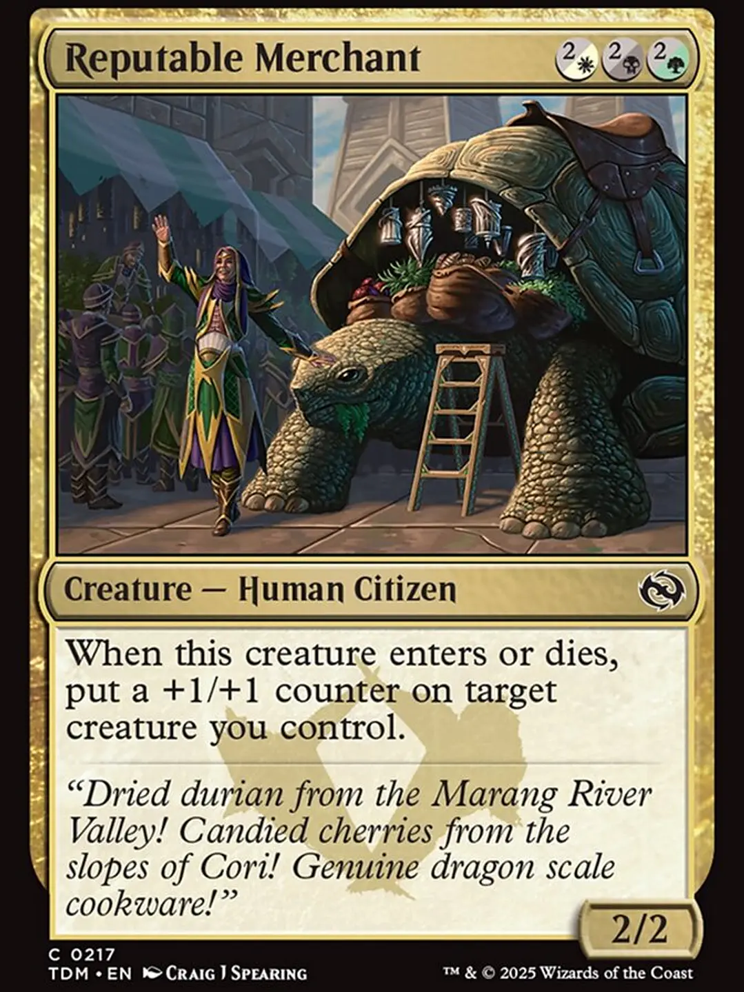 Reputable Merchant (Tarkir: Dragonstorm) 1