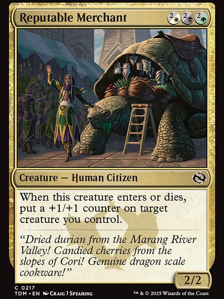 Reputable Merchant (Tarkir: Dragonstorm) 1