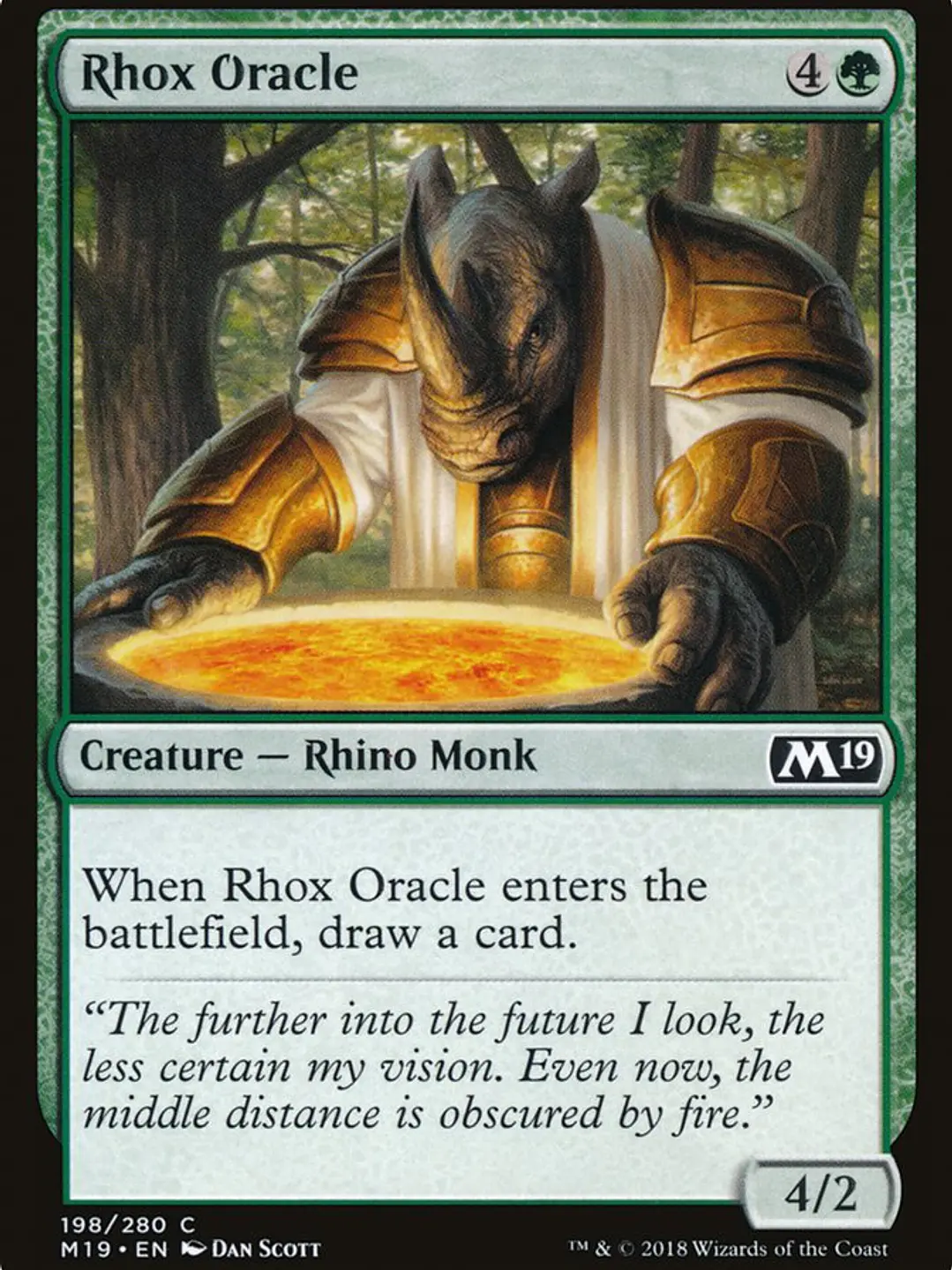 Rhox Oracle (Core Set 2019) 1
