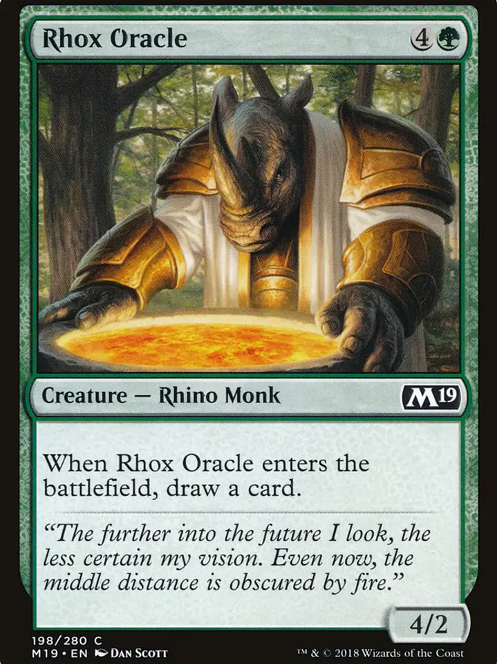 Rhox Oracle (Core Set 2019) 1