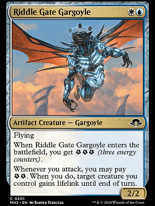 Riddle Gate Gargoyle (Modern Horizons 3)