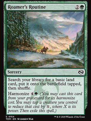 Roamer's Routine (Tarkir: Dragonstorm)