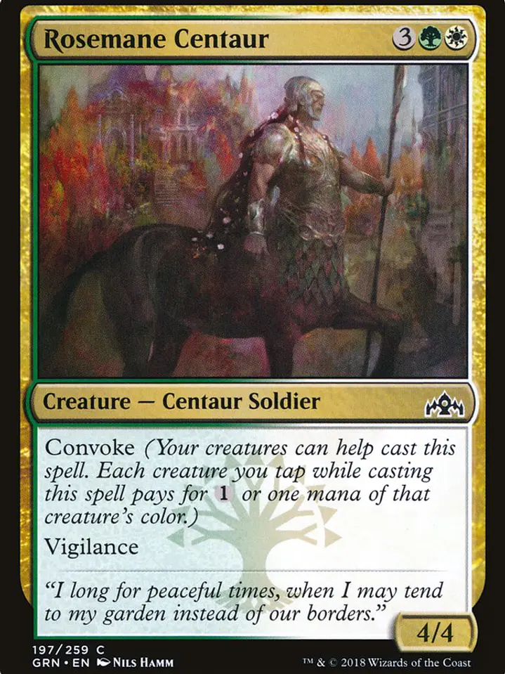 Rosemane Centaur (Guilds of Ravnica) 1