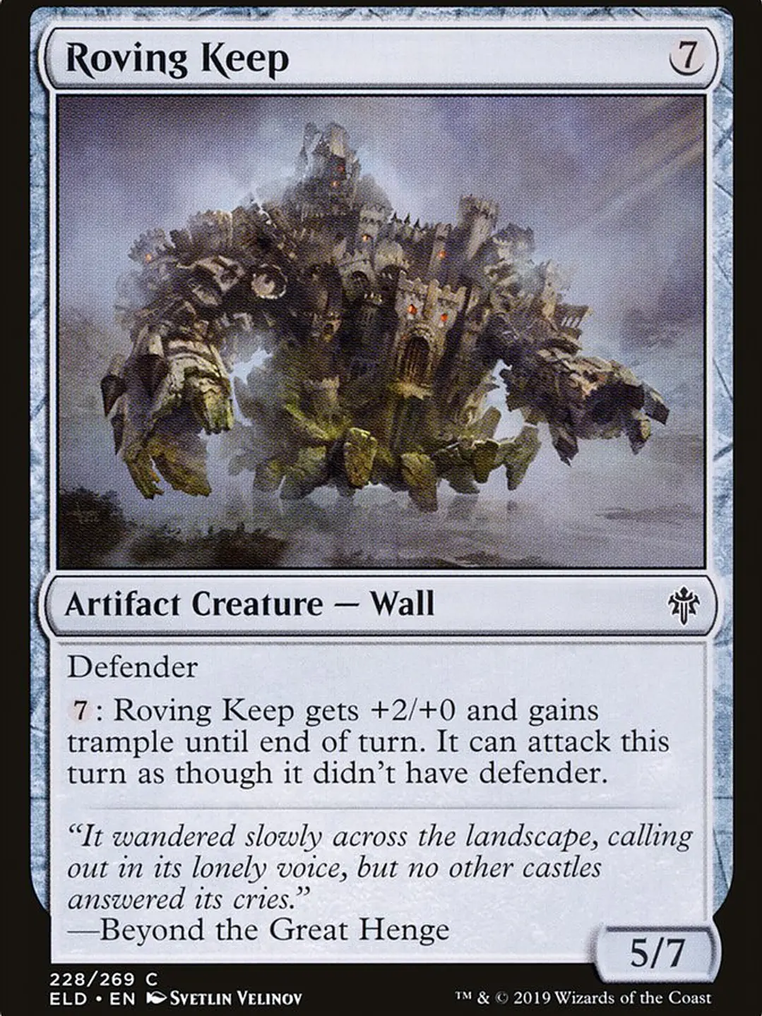 Roving Keep (Throne of Eldraine) 1