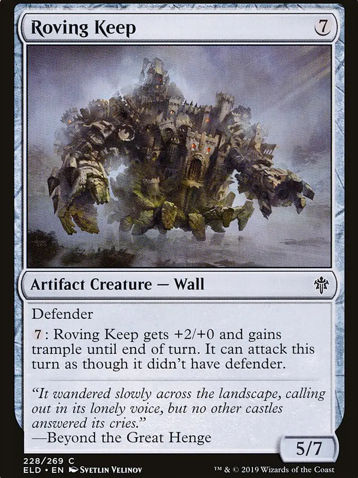 Roving Keep (Throne of Eldraine) 1