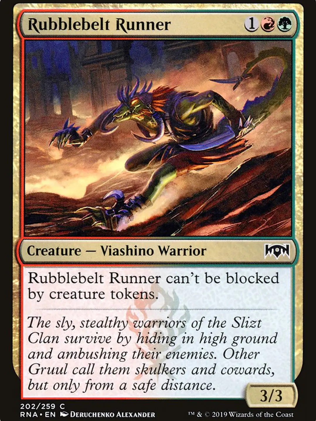 Rubblebelt Runner (Ravnica Allegiance) 1