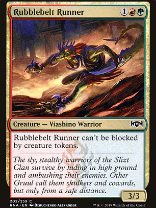 Rubblebelt Runner (Ravnica Allegiance)