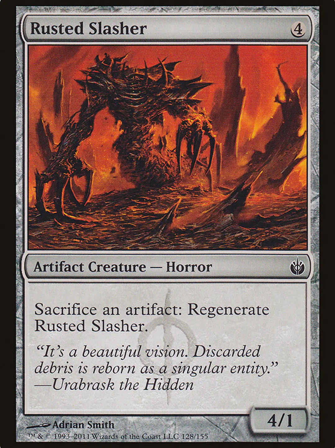Rusted Slasher (Mirrodin Besieged) 1