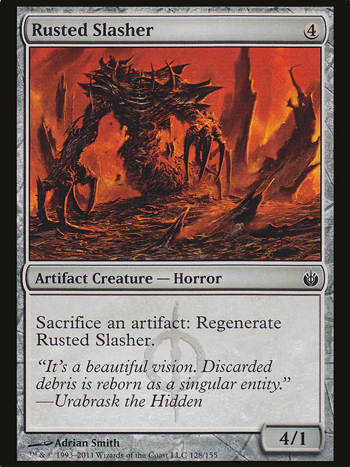 Rusted Slasher (Mirrodin Besieged) 1