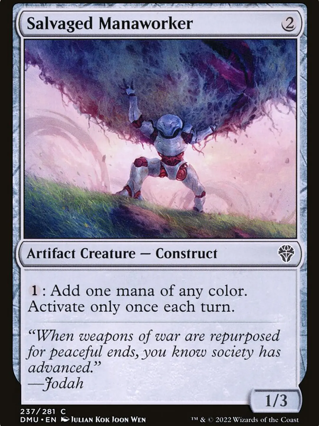 Salvaged Manaworker (Dominaria United) 1