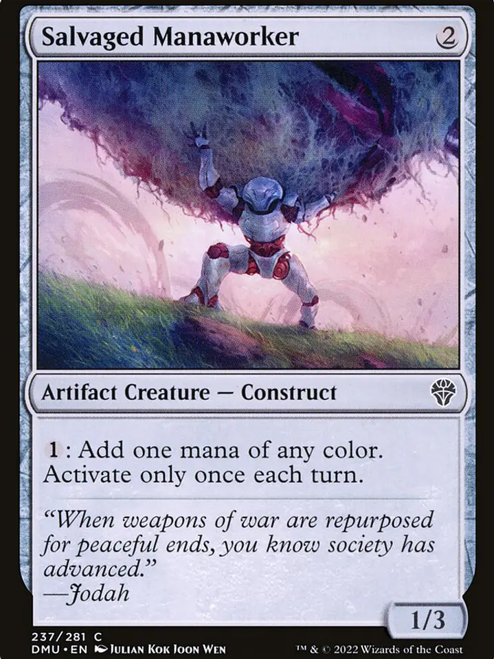 Salvaged Manaworker (Dominaria United) 1