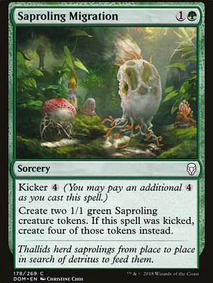Saproling Migration (Dominaria)