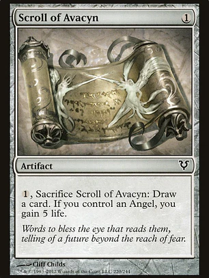 Scroll of Avacyn (Avacyn Restored)