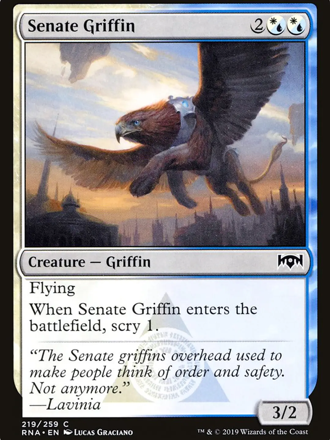 Senate Griffin (Ravnica Allegiance) 1
