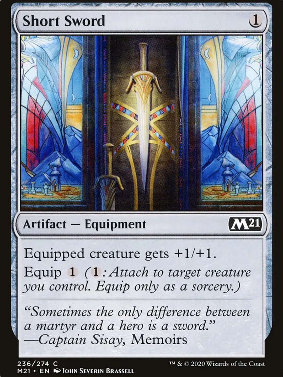 Short Sword (Core Set 2021) 1
