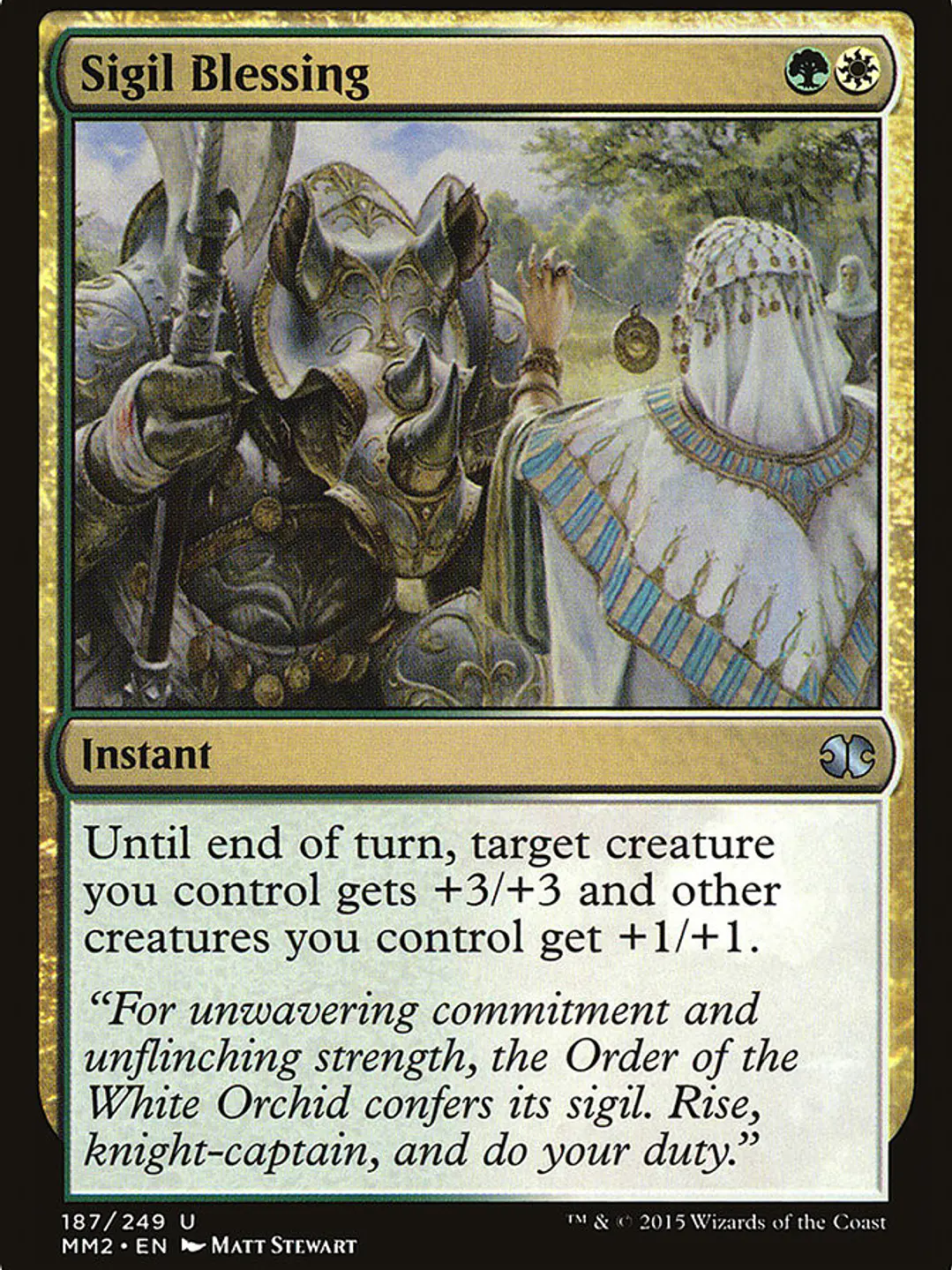 Sigil Blessing (Modern Masters 2015) 1