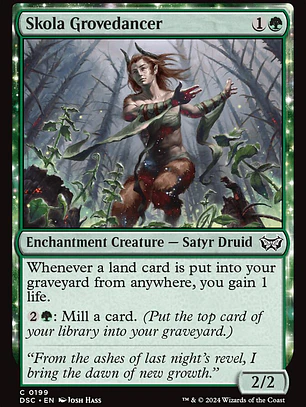Skola Grovedancer (Duskmourn: House of Horror Commander)