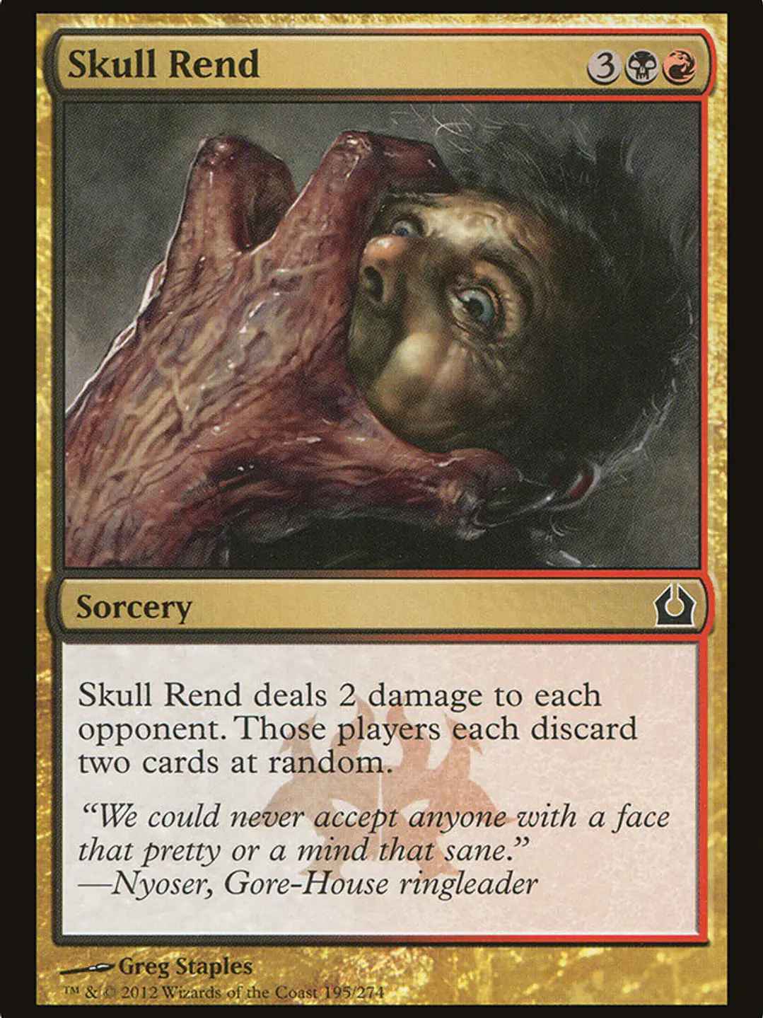 Skull Rend (Return to Ravnica) 1