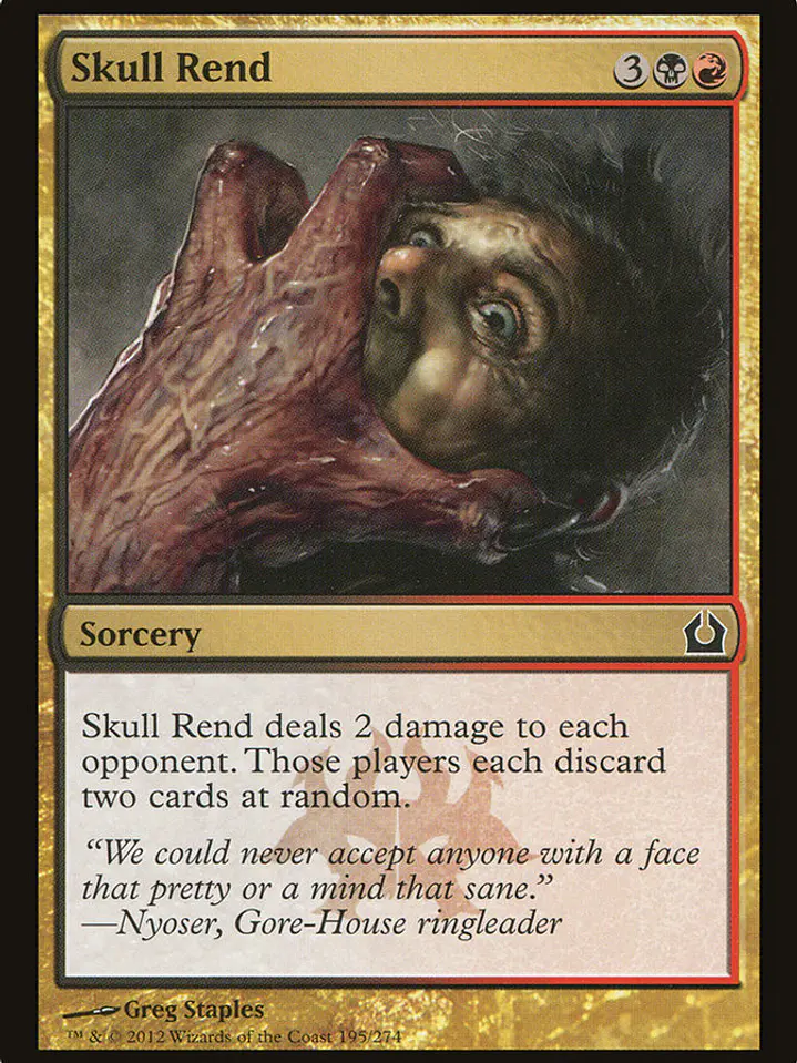 Skull Rend (Return to Ravnica) 1