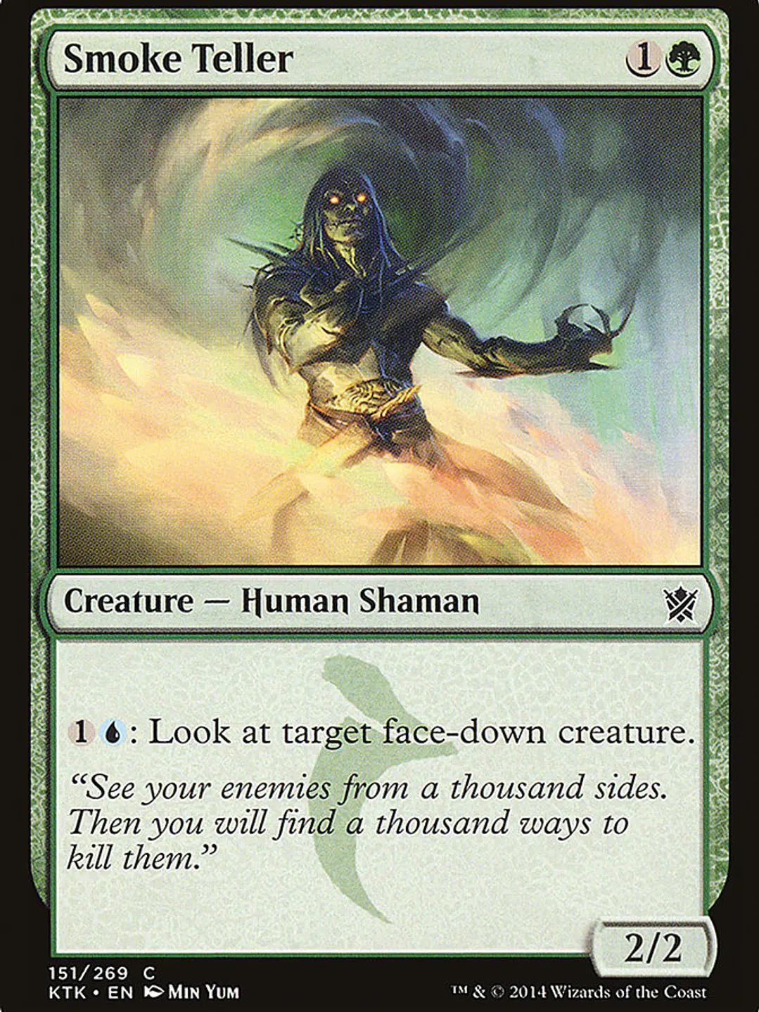 Smoke Teller (Khans of Tarkir) 1