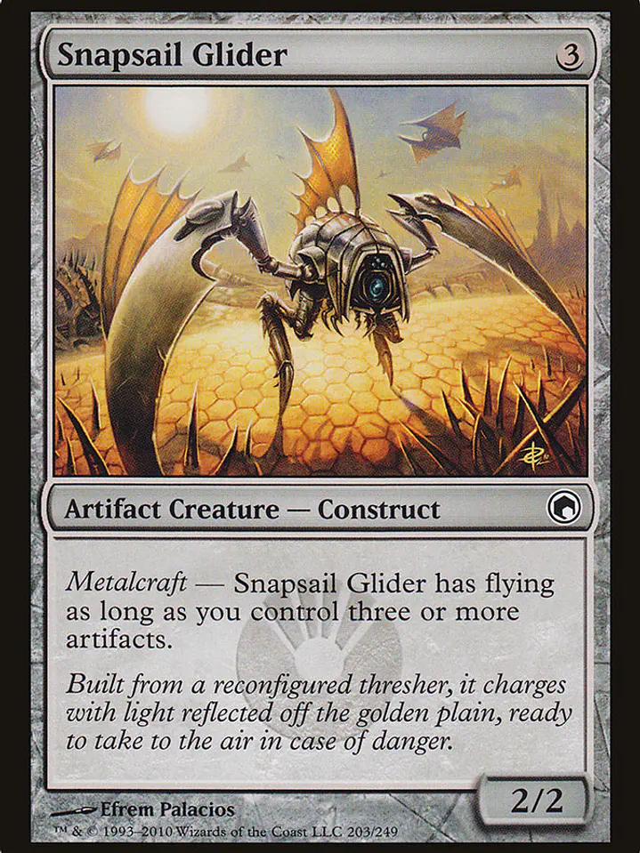 Snapsail Glider (Scars of Mirrodin) 1
