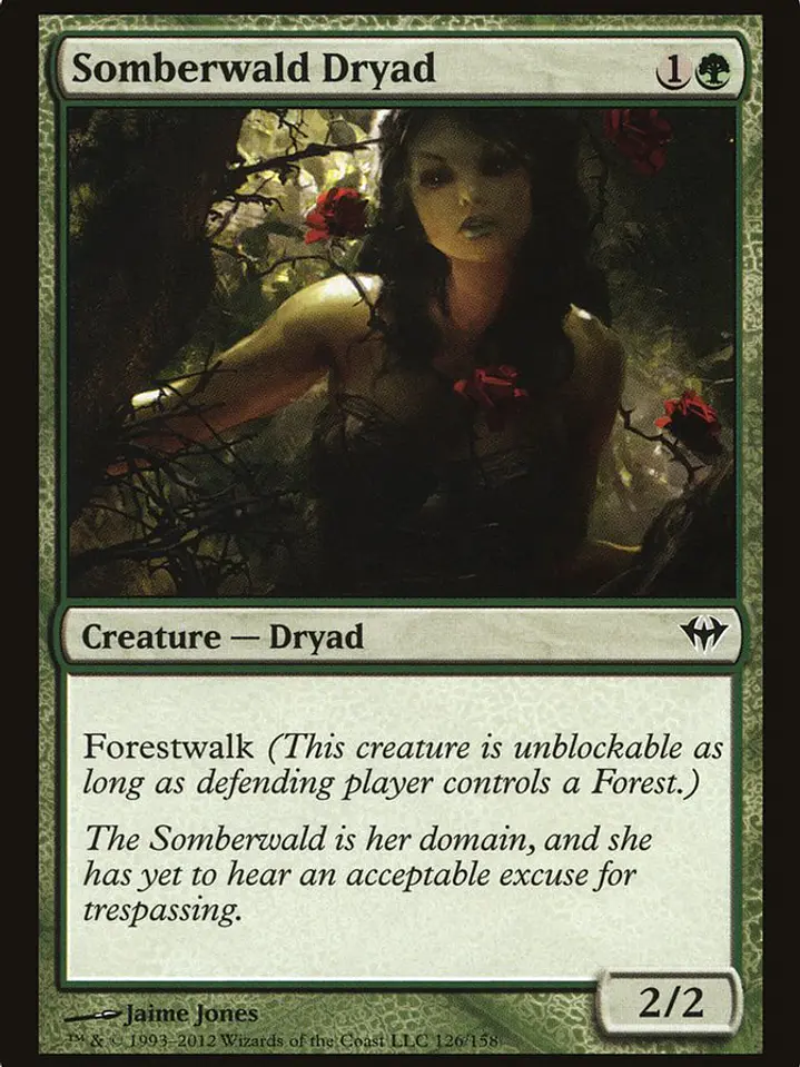 Somberwald Dryad (Dark Ascension) 1