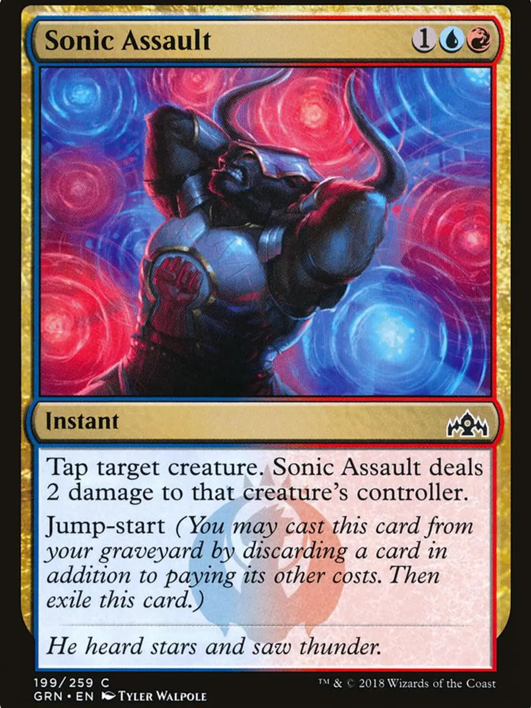 Sonic Assault (Guilds of Ravnica) 1