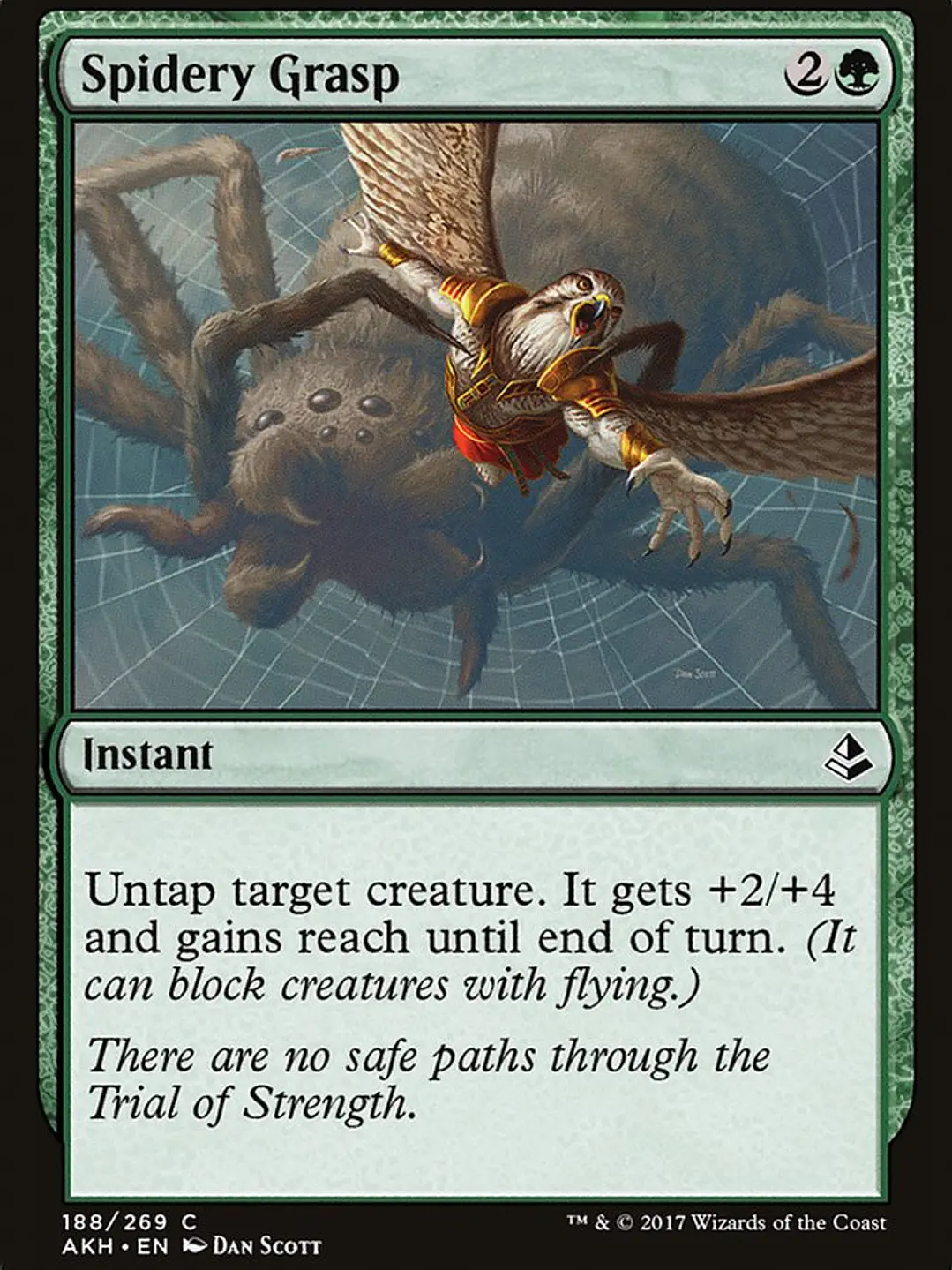 Spidery Grasp (Amonkhet) 1