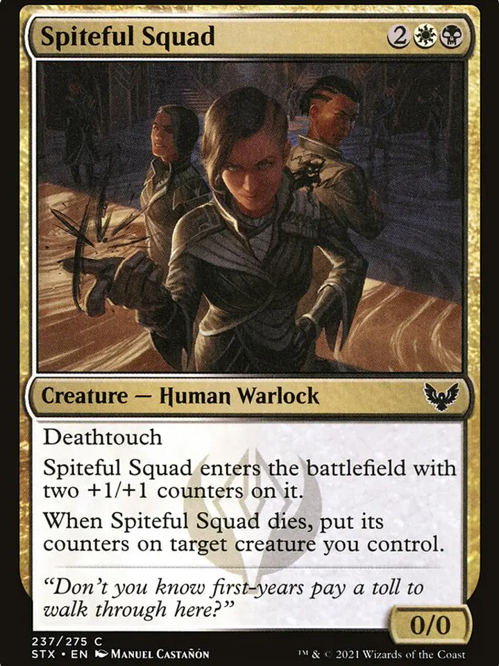 Spiteful Squad (Strixhaven: School of Mages) 1