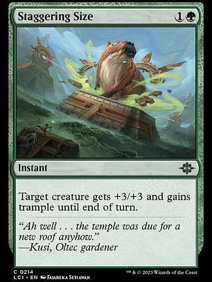 Staggering Size (The Lost Caverns of Ixalan)