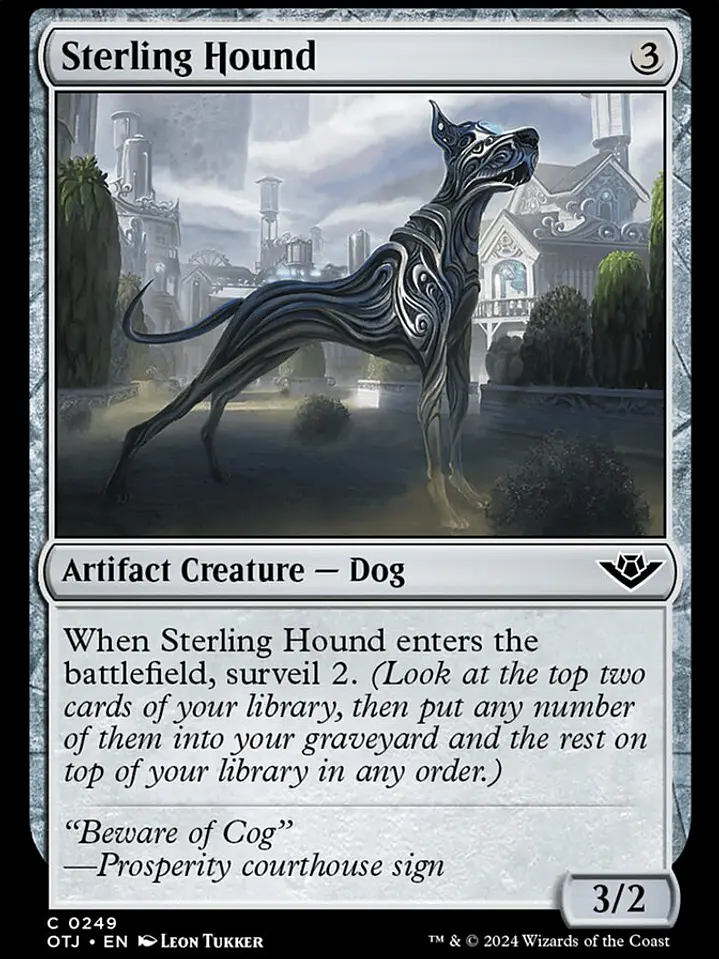 Sterling Hound (Outlaws of Thunder Junction) 1