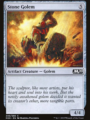 Stone Golem (Core Set 2020)