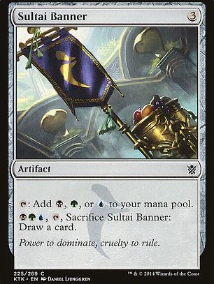 Sultai Banner (Khans of Tarkir)