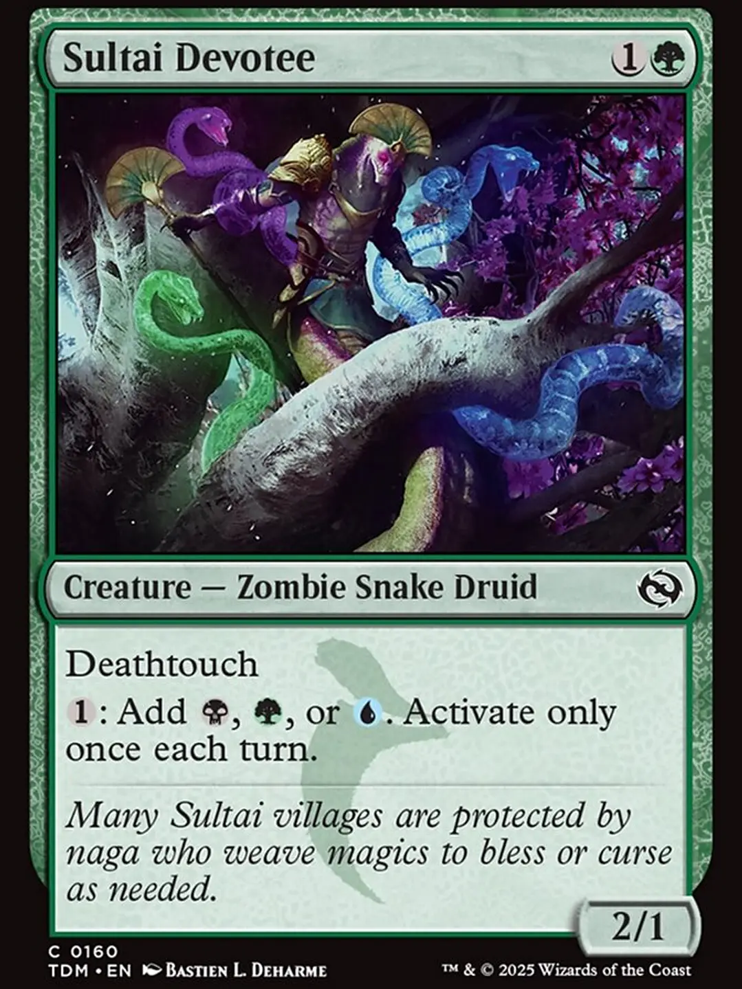 Sultai Devotee (Tarkir: Dragonstorm) 1