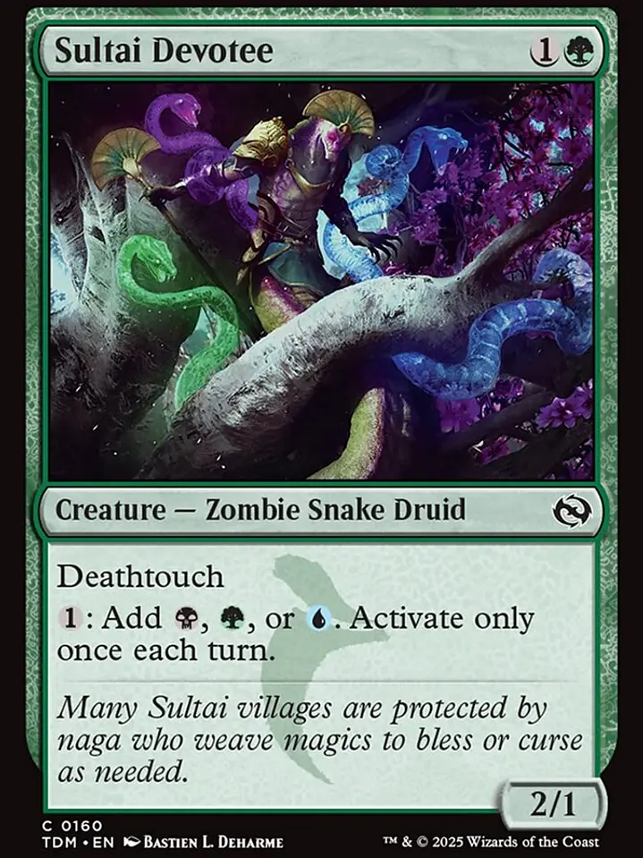 Sultai Devotee (Tarkir: Dragonstorm) 1