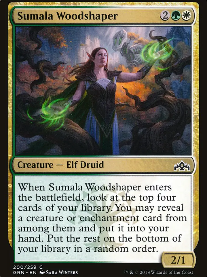 Sumala Woodshaper (Guilds of Ravnica) 1