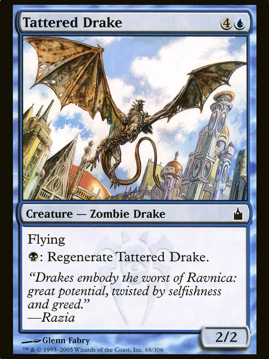 Tattered Drake (Ravnica: City of Guilds) 1