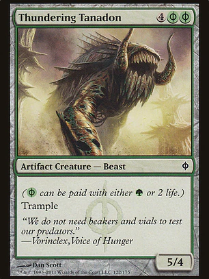 Thundering Tanadon (New Phyrexia)