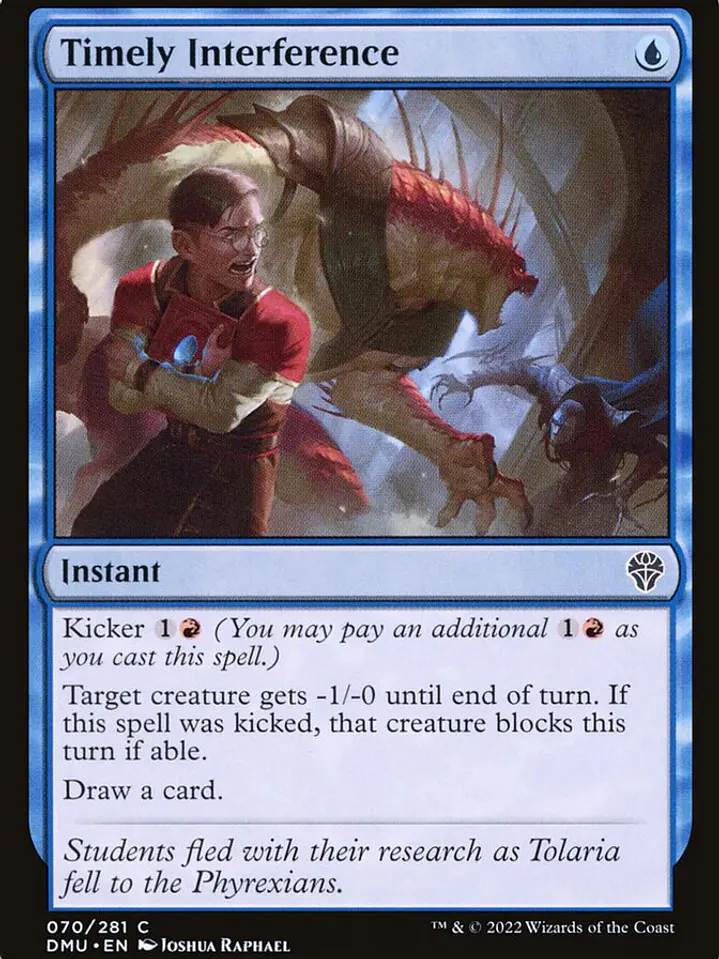 Timely Interference (Dominaria United) 1