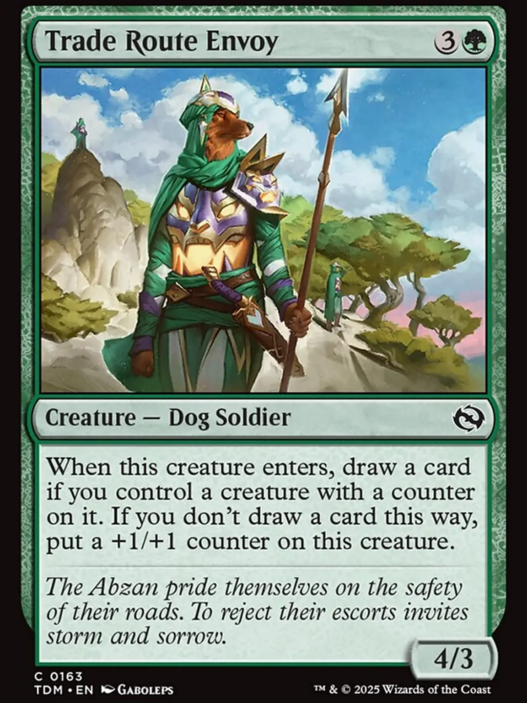 Trade Route Envoy (Tarkir: Dragonstorm) 1
