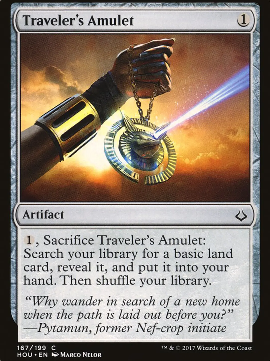 Traveler's Amulet (Hour of Devastation) 1