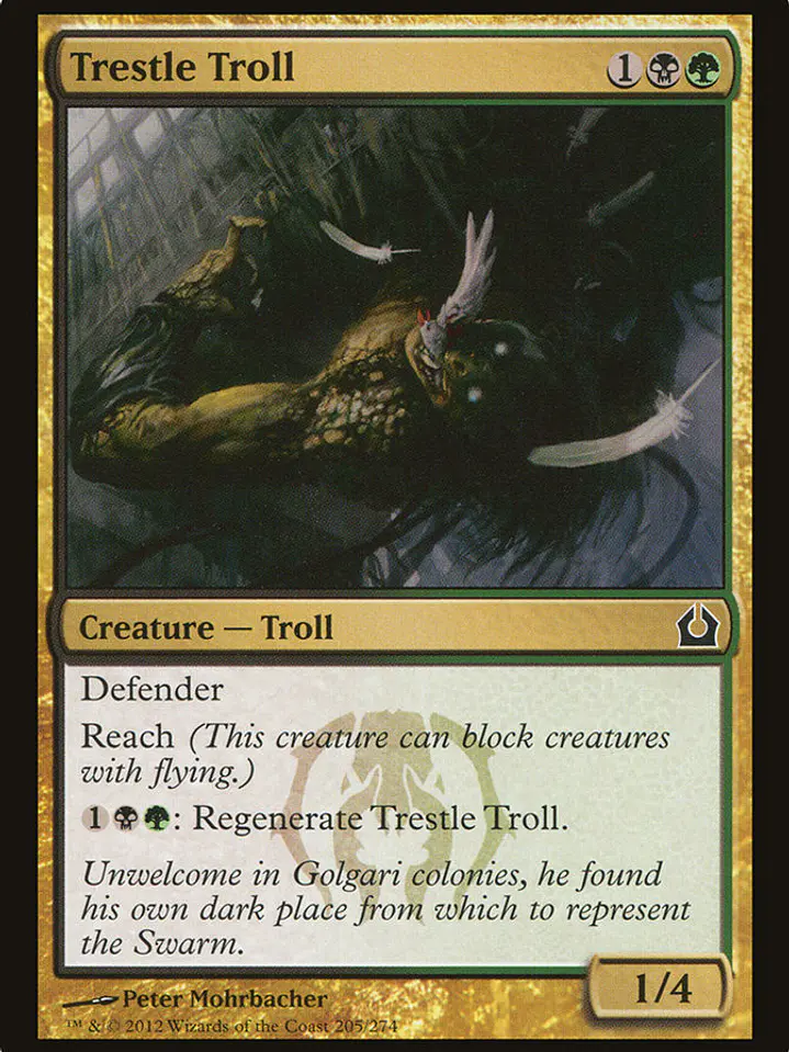 Trestle Troll (Return to Ravnica) 1