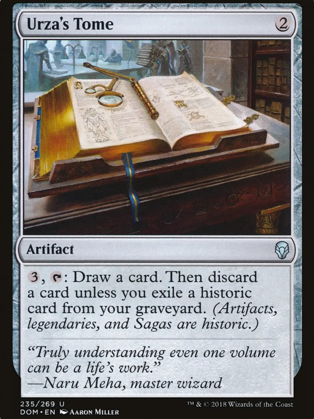 Urza's Tome (Dominaria) 1