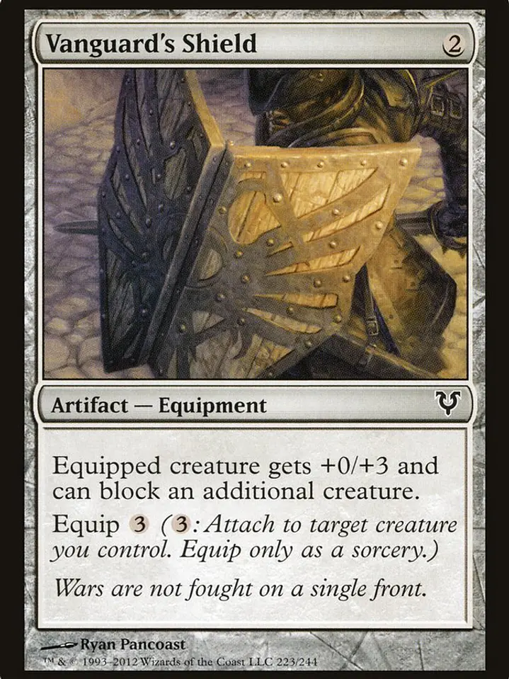 Vanguard's Shield (Avacyn Restored) 1