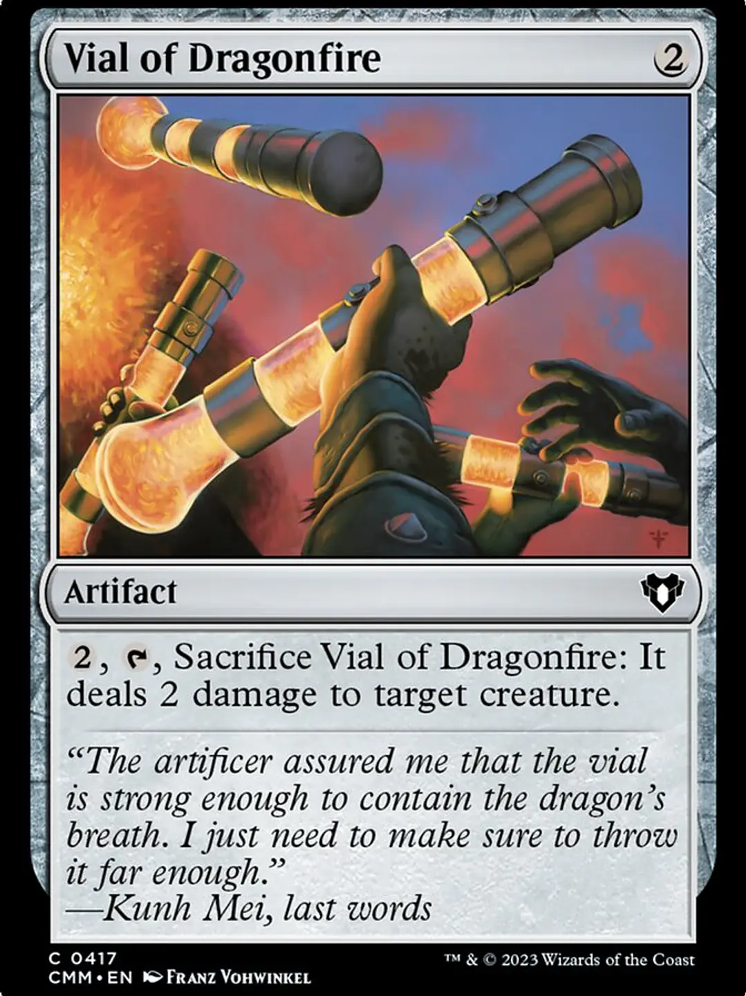 Vial of Dragonfire (Commander Masters) 1