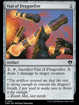 Vial of Dragonfire (Commander Masters)
