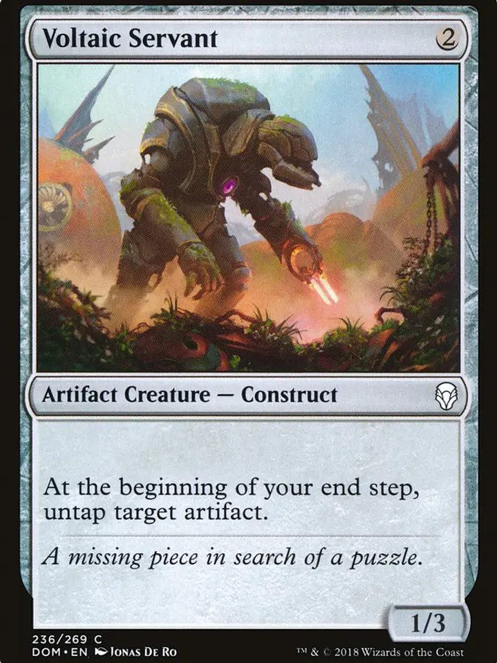 Voltaic Servant (Dominaria) 1