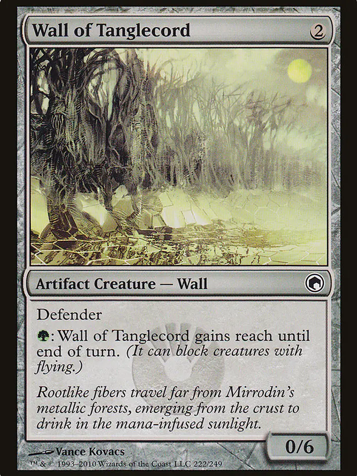 Wall of Tanglecord (Scars of Mirrodin) 1