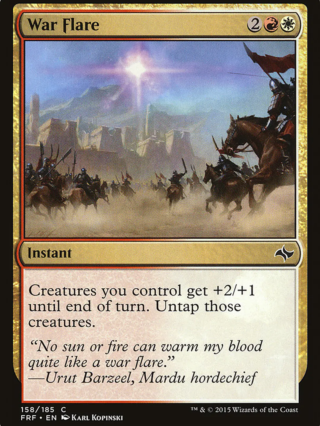 War Flare (Fate Reforged) 1